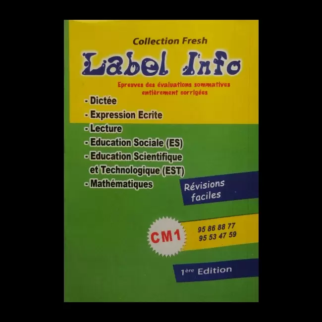 Label Info CM1