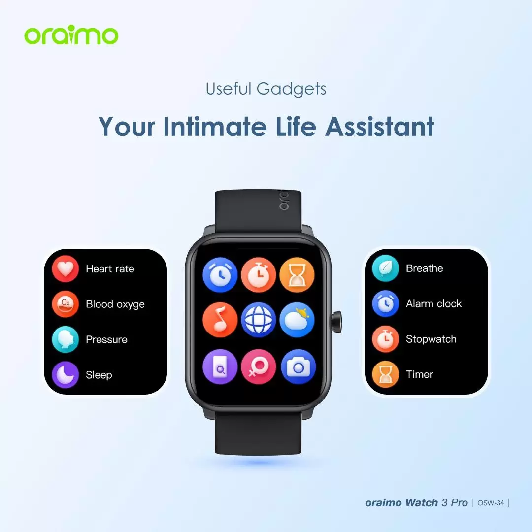 Oraimo watch 3 pro